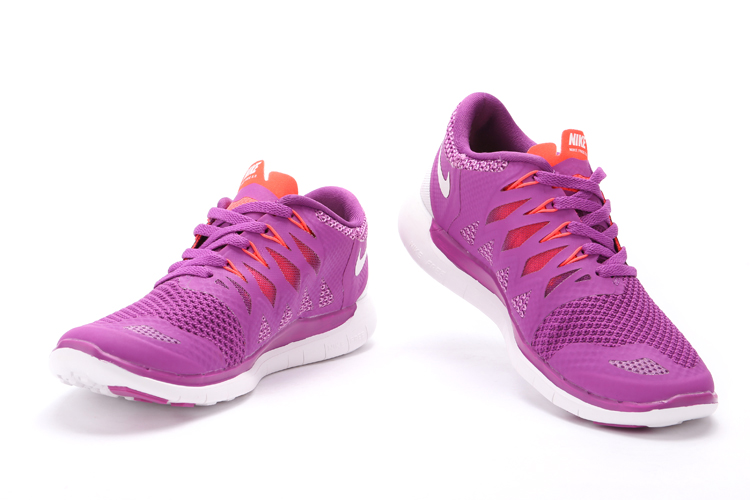 nouvelle Nike Free 5.0 femmes plus blanc violet (2)